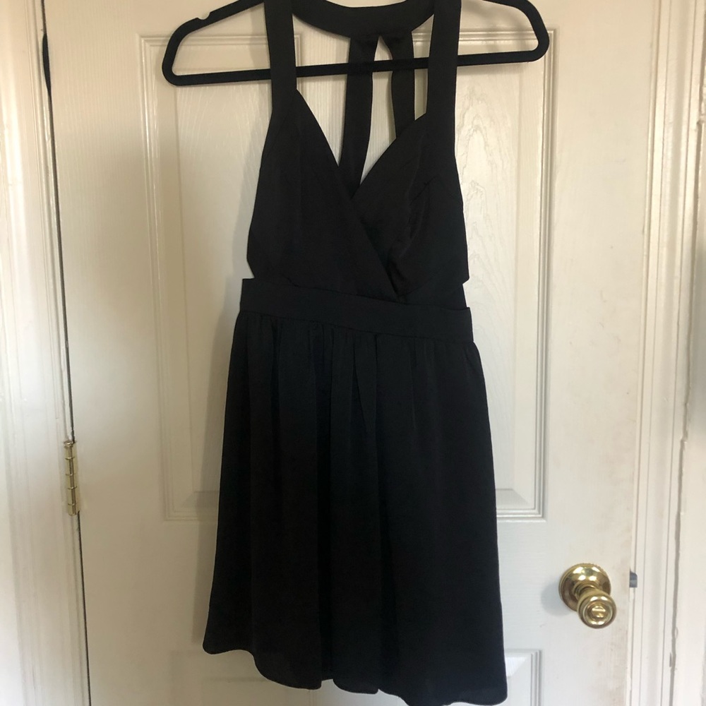 BCBG Generation Black, Caged Back dress